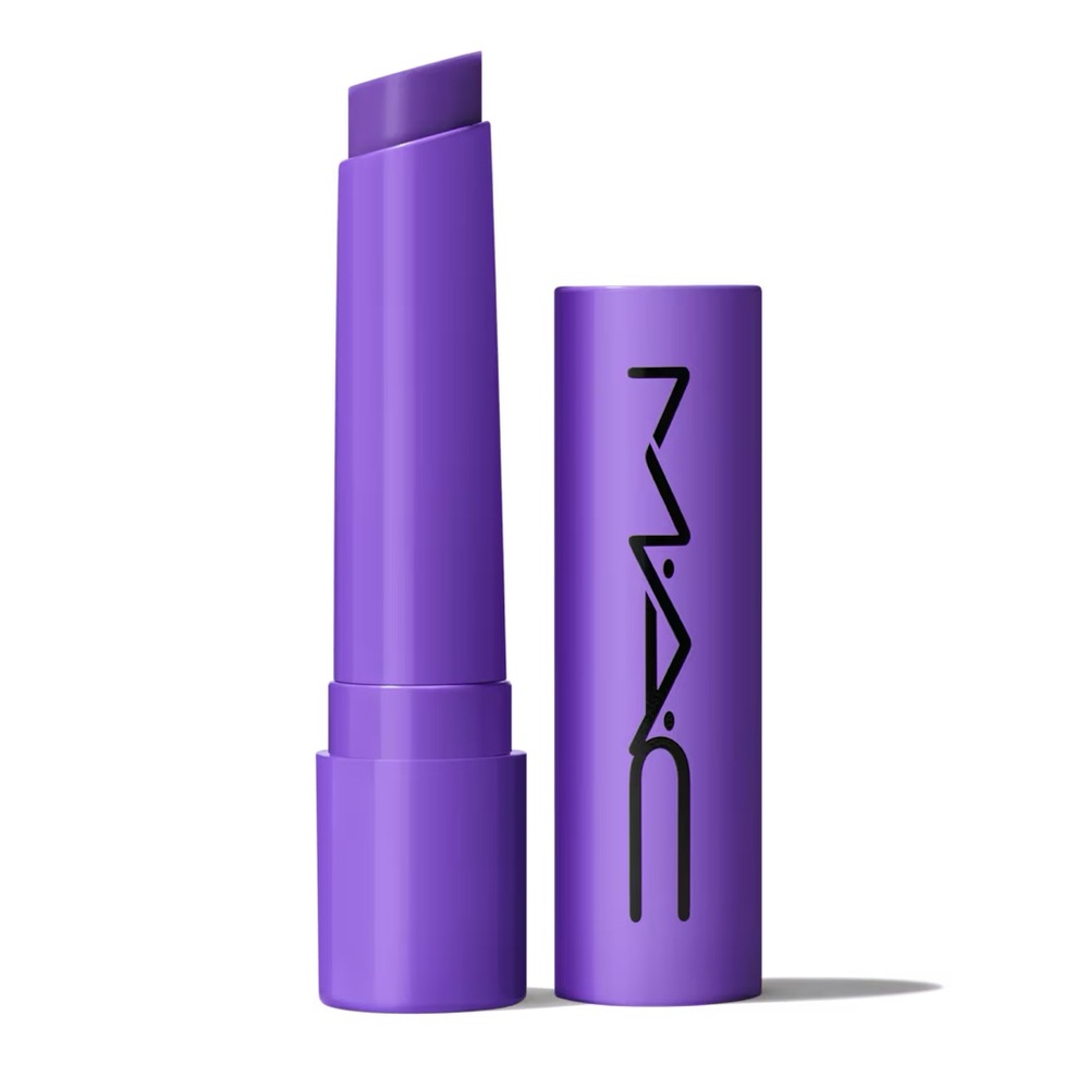 BNIB MAC Cosmetics Squirt Plumping Gloss Lip Balm Stick - Violet Beta